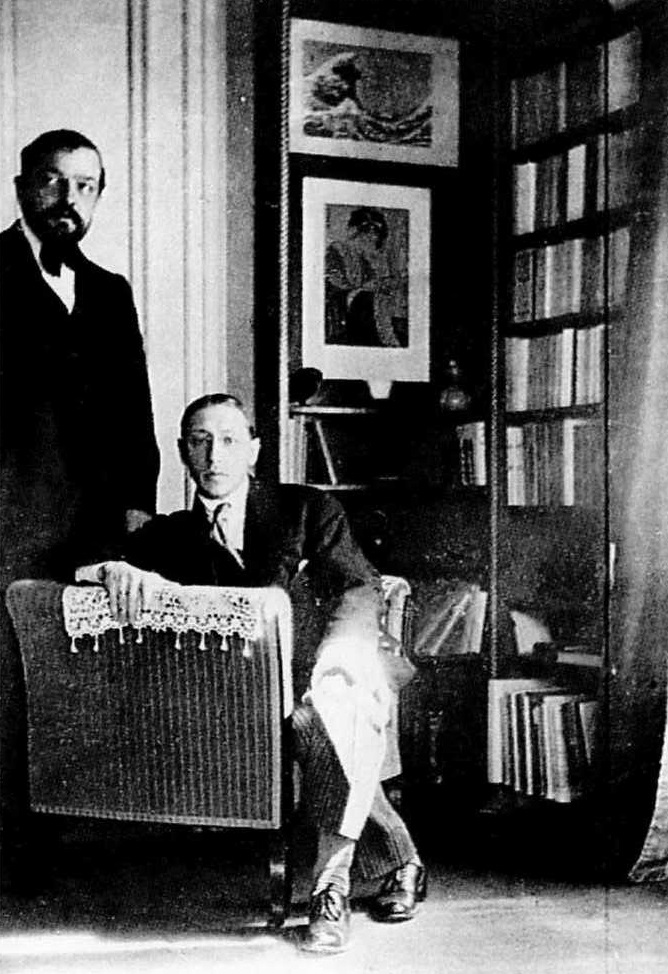 GeoStravinsky and Debussy in 1910