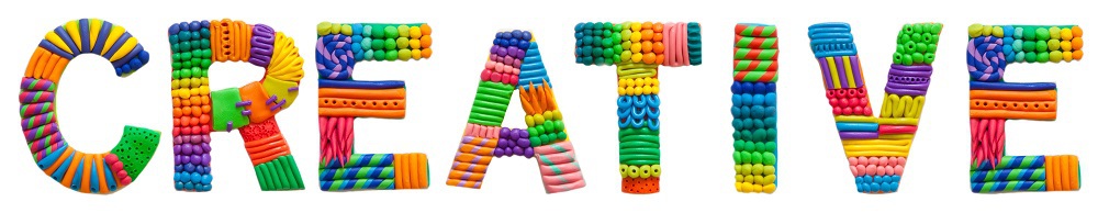 The word Creative is shown