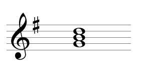 G major triad