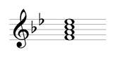 dominant seventh in Bb Major