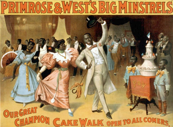 Cake walk poster 1896