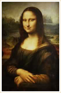Mona Lisa <br> by Leonardo da  Vinci